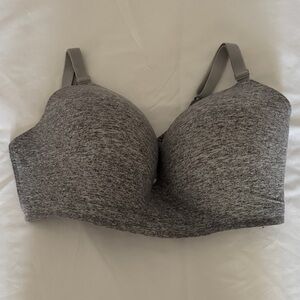 Soma Enbliss Wireless Heather Gray Bra